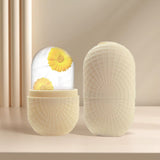 Ice Roller for Face and Eyes Silicone Ice Mold, Cooling and Firming Facial Skin Ice Roller Leak-Proof Reusable Facial Care Tool