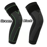 1 Pcs Compression Knee Pads Support Lengthen Stripe Sport Sleeve Arthritis Joint Pain Protector Elastic Kneepad Brace